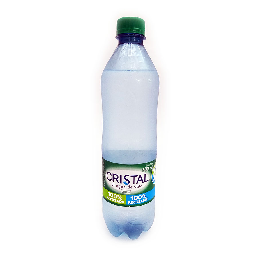 Agua Cristal con Gas – Obleas Floridablanca